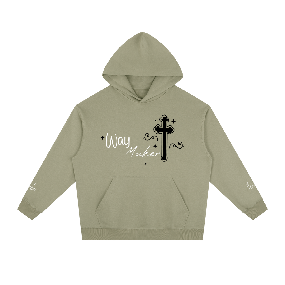 Way Maker Faith Y2K MIRACLE Star Hoodie