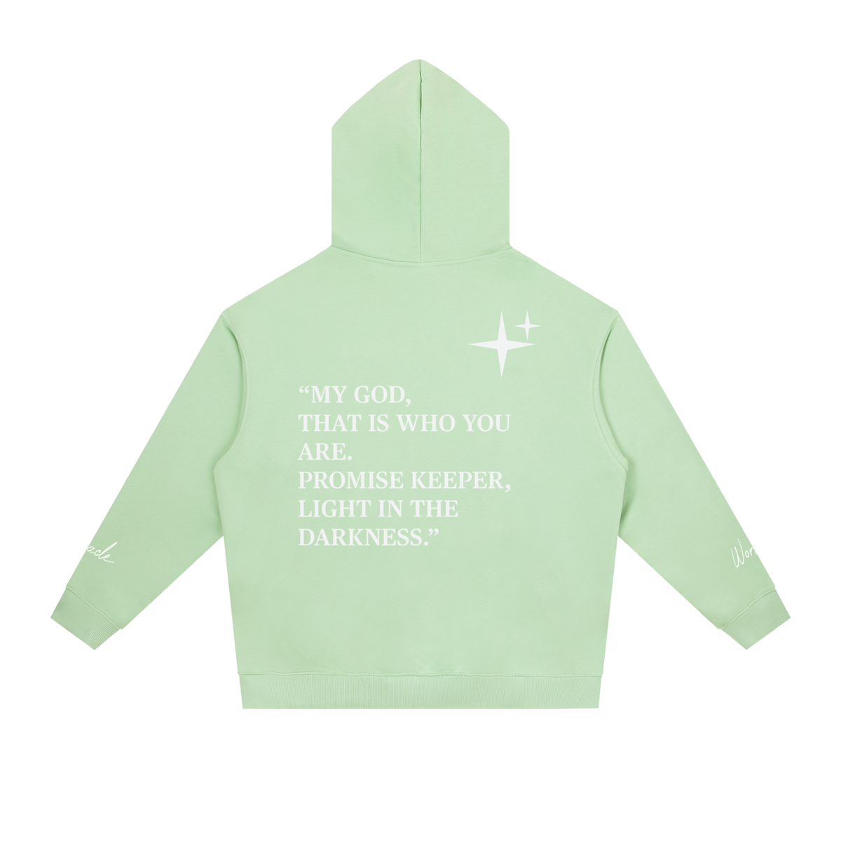 Way Maker Faith Y2K MIRACLE Star Hoodie
