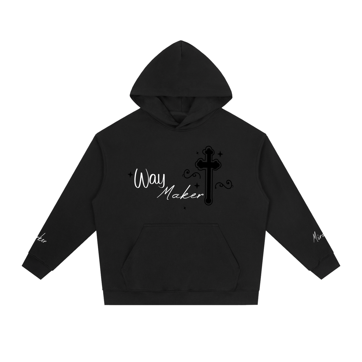 Way Maker Faith Y2K MIRACLE Star Hoodie