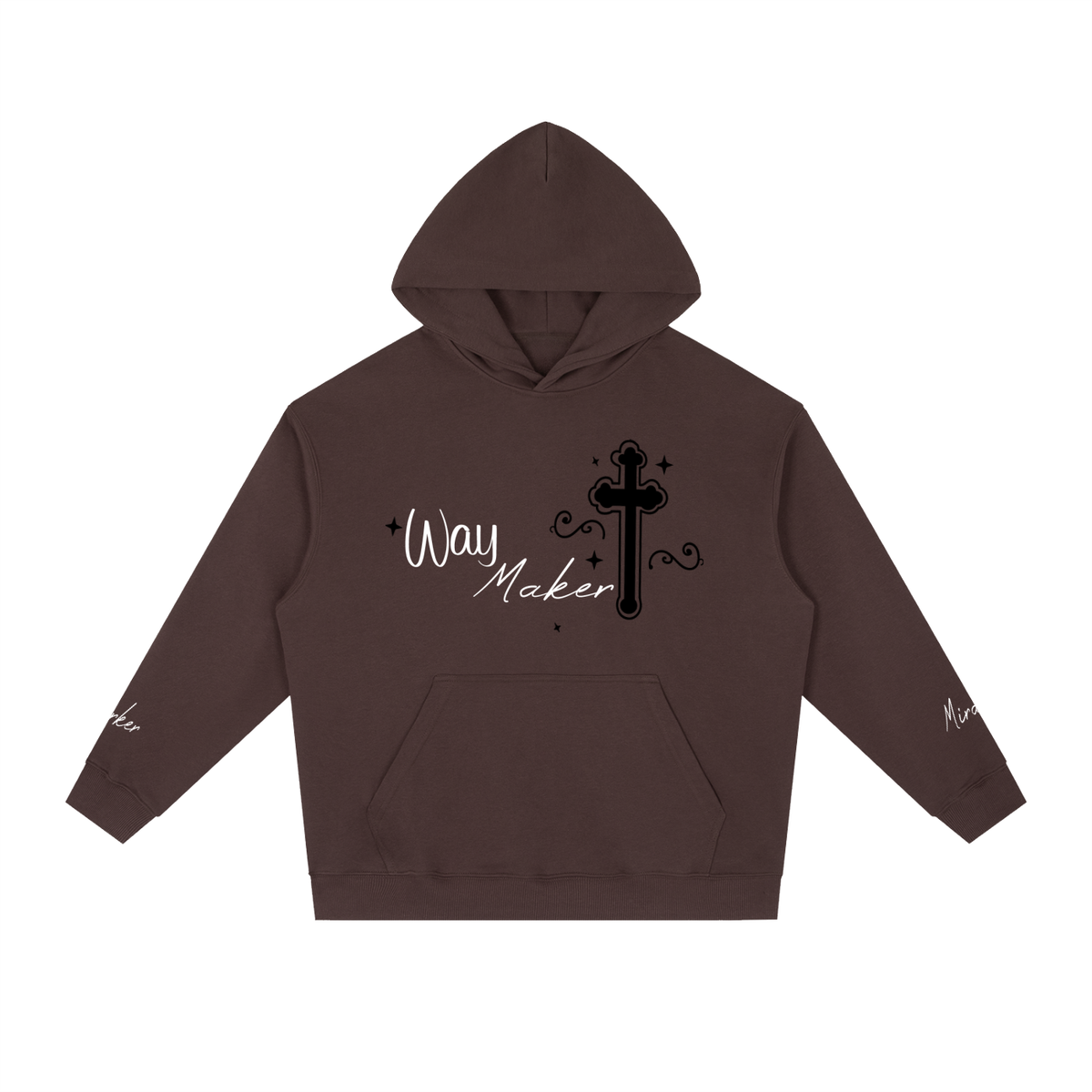Way Maker Faith Y2K MIRACLE Star Hoodie