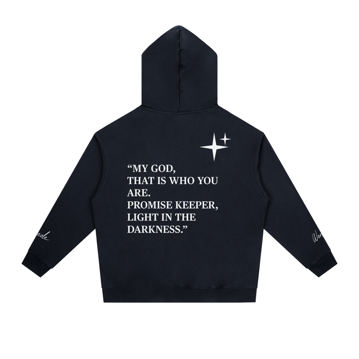 Way Maker Faith Y2K MIRACLE Star Hoodie