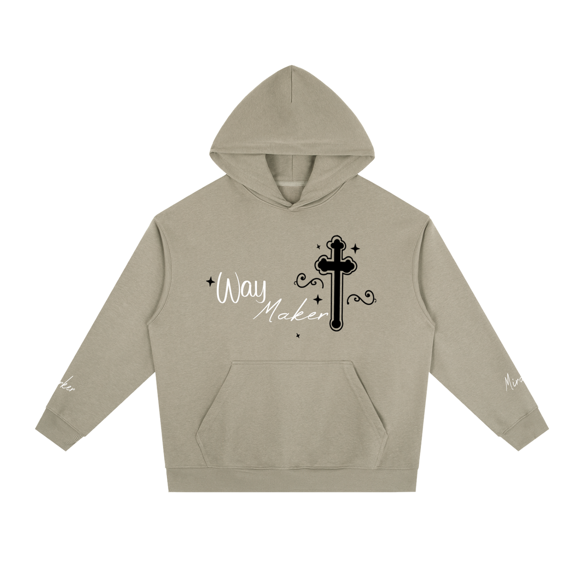 Way Maker Faith Y2K MIRACLE Star Hoodie