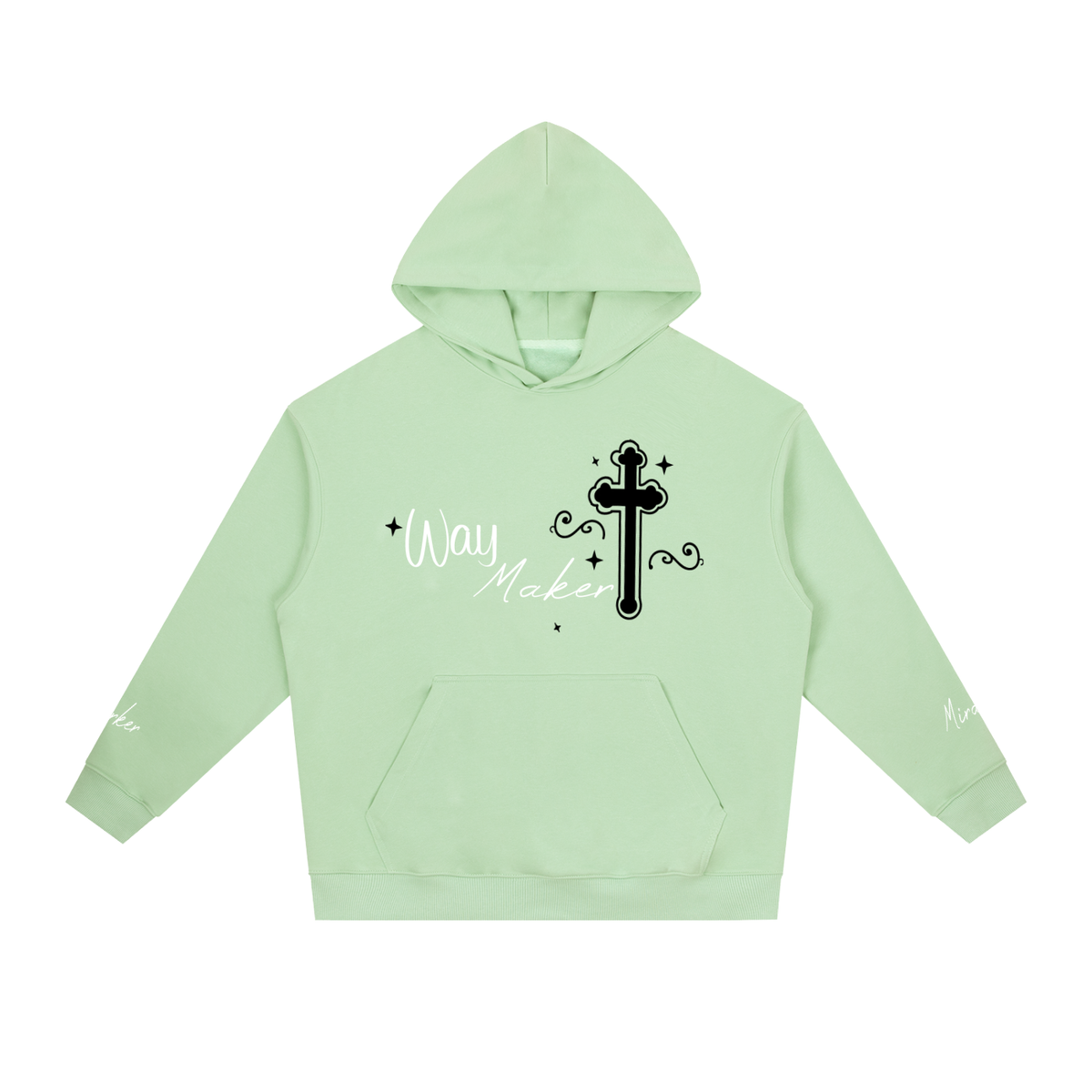 Way Maker Faith Y2K MIRACLE Star Hoodie